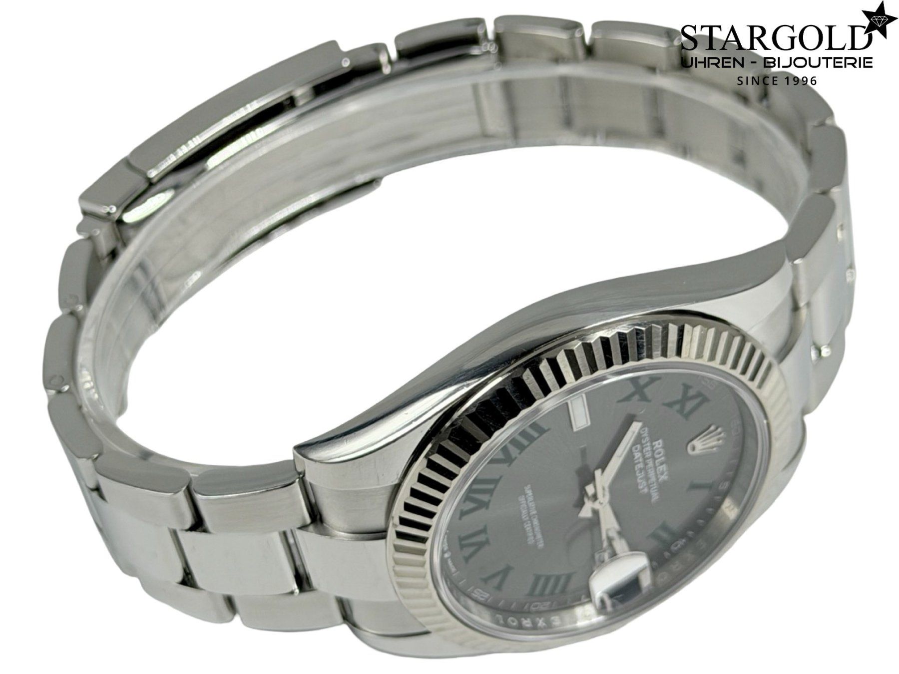 Rolex Montres: Rolex Datejust 41 "Wimbledon" - 126334 – D'occasion à Zürich par Stargold-Uhren 6