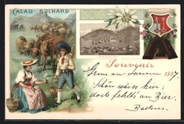 Litho Sarnen, Reklame für Cacao Suchard