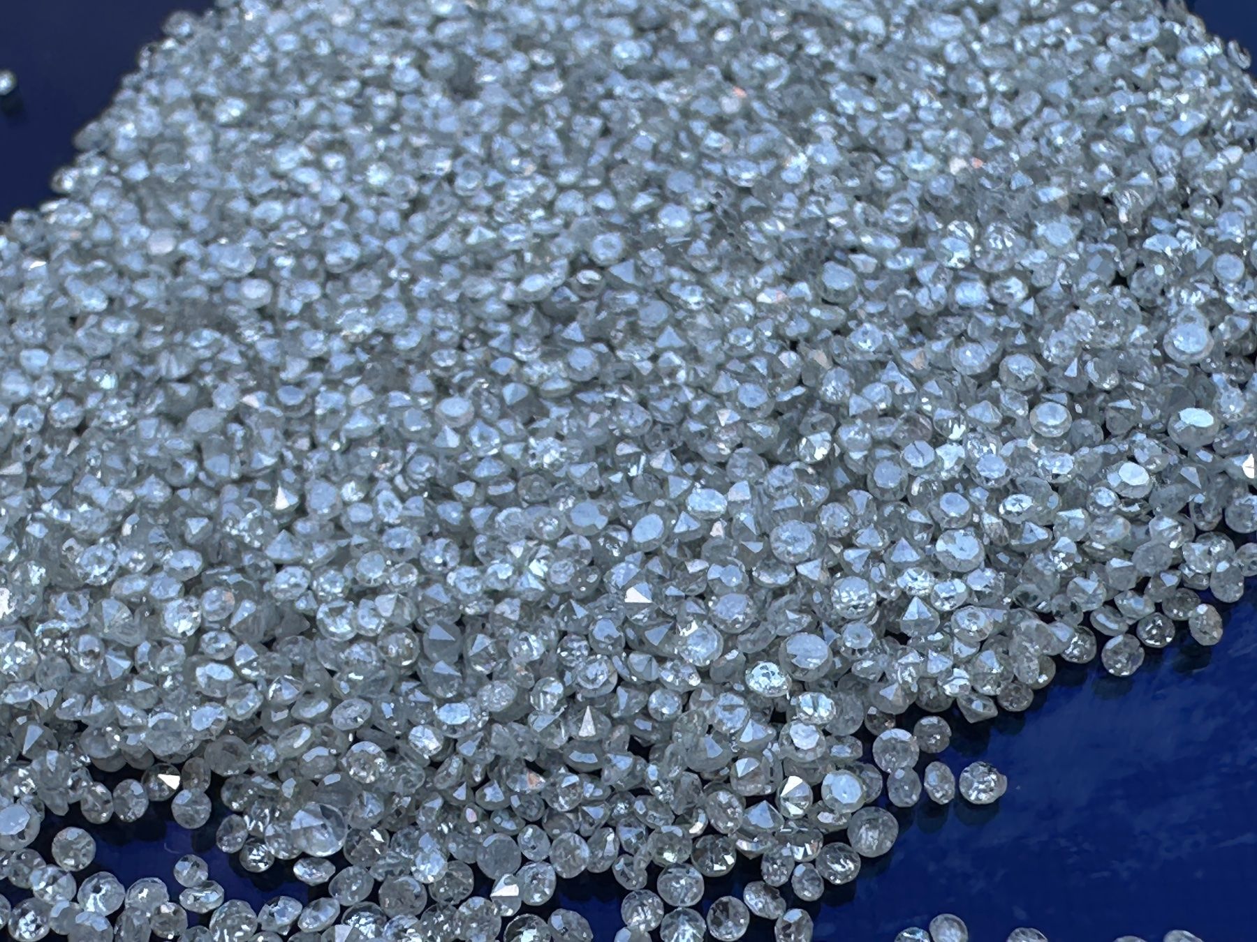 Pietre preziose: 100 St. Single-Cut Diamant-Pointer echte Naturdiamant 1 mm – Nuovo (secondo la descrizione) da Langenthal venduto da Seelenfreunde 9