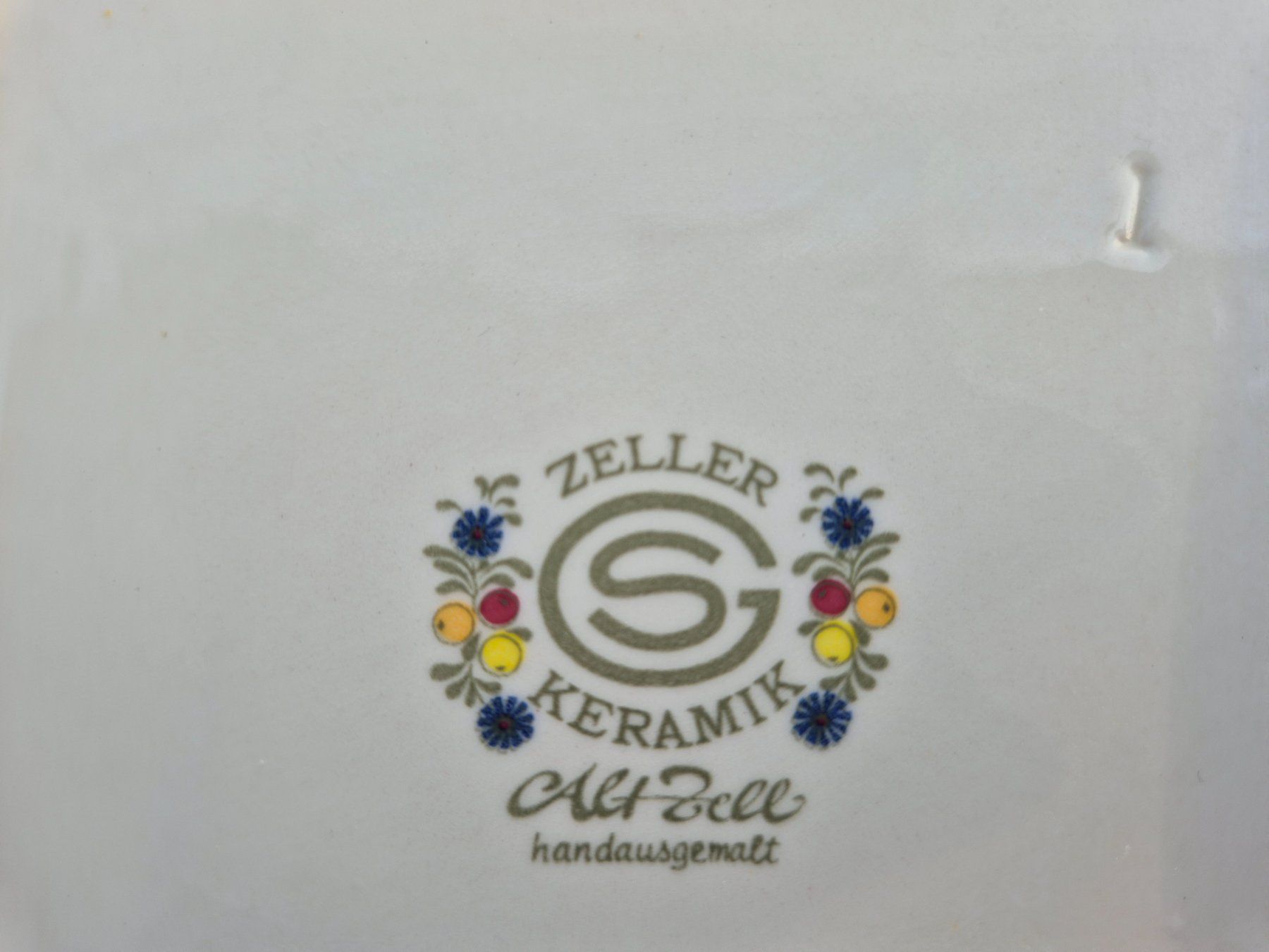 Schalen: Zeller Keramik Schale, handbemalt – Gebraucht aus Bern von aronari 6