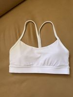 Sport BH Lululemon weiss Grösse 4 guter Zustand