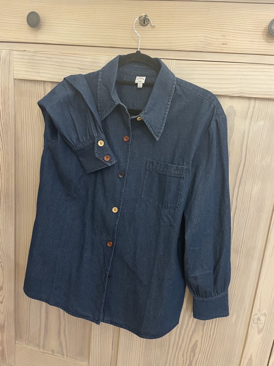 Camicette: Petite Studio Jeanshemd/ Jeansbluse 38 neu! – Nuovo (secondo la descrizione) da Basel venduto da non_vn79 3