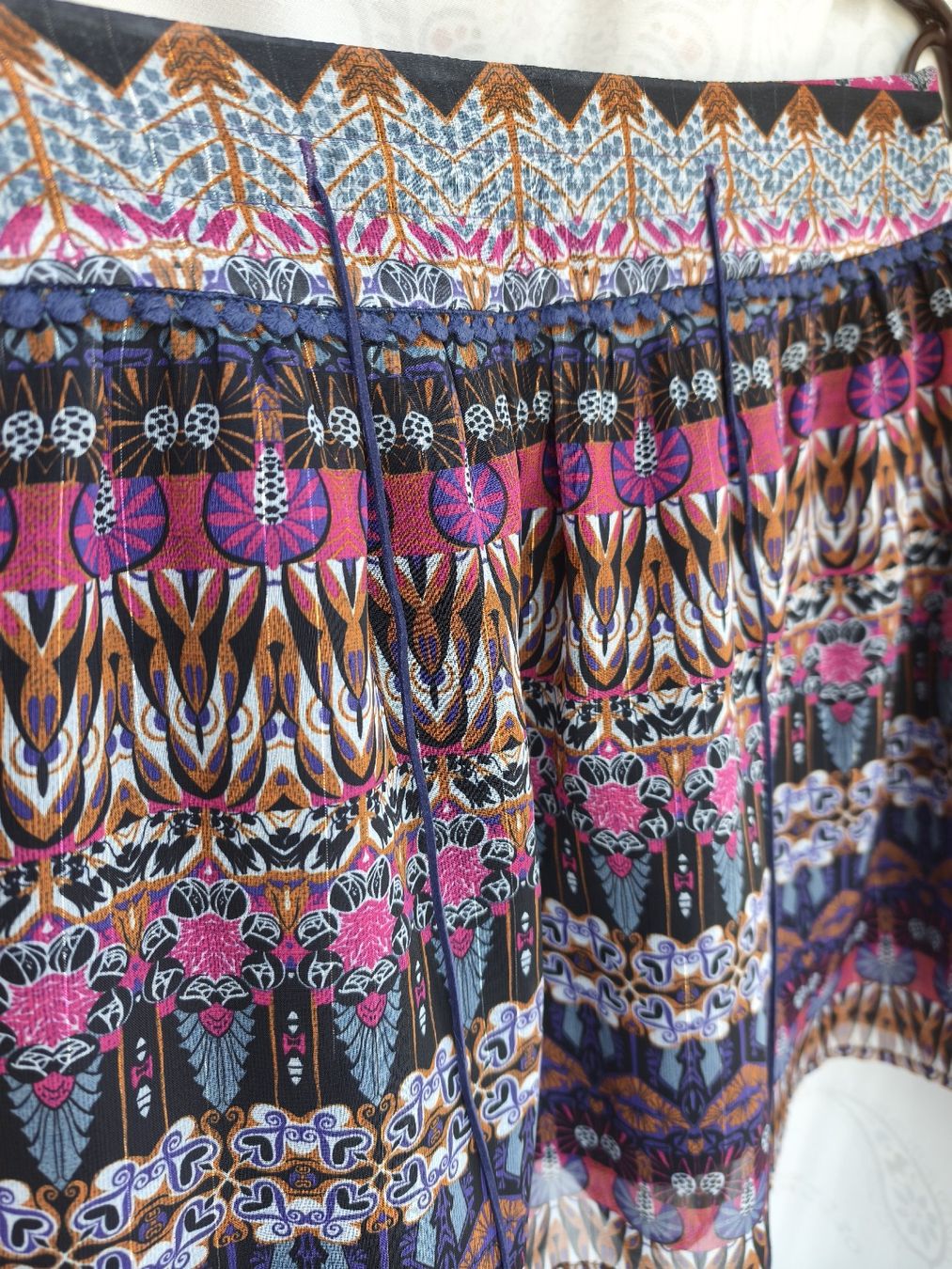 Morgan Gonne: Morgan multicoloured skirt with invisible zipper – Usato da Zürich venduto da nir_n9jc 1