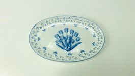 Ovale Keramik Schale ROAYAL TWICKEL DELFTWARE