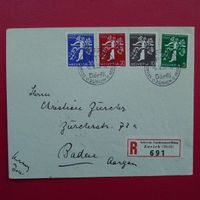 1939 FDC Landi: ALLE DREI SPRACHEN, Kat: 300.-+
