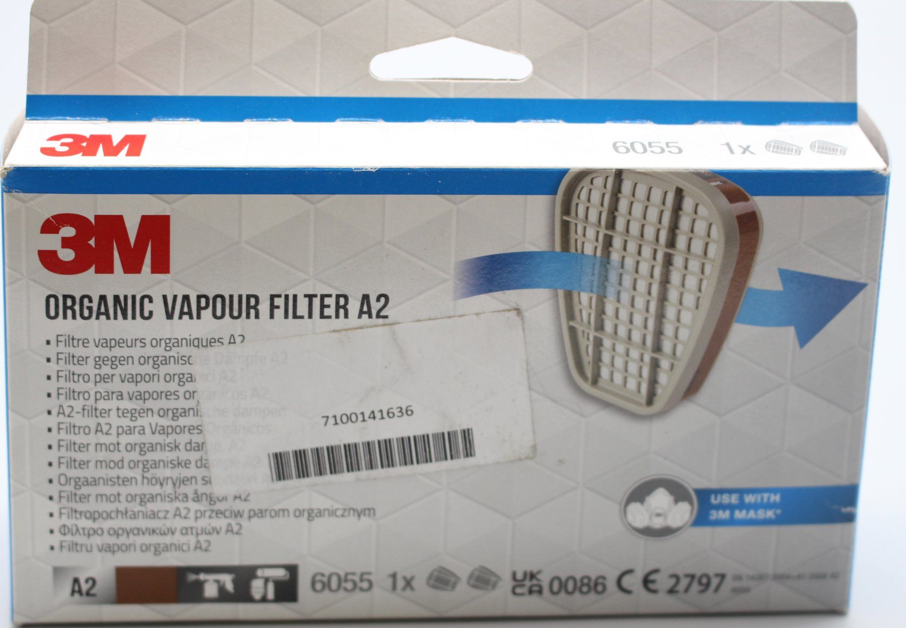 Protezione per viso e udito: 1 Packungen 3M Filterpatrone – Usato da Bruettisellen venduto da Collector_Store