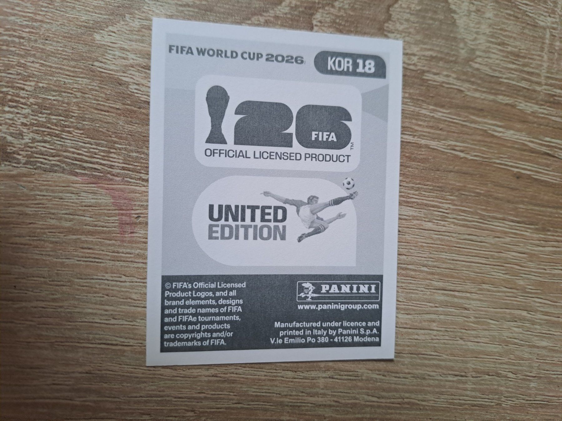 Fifa Sammelbilder & Trading cards: KOR 18 – Neu (gemäss Beschreibung) aus Pratteln von olliw 1