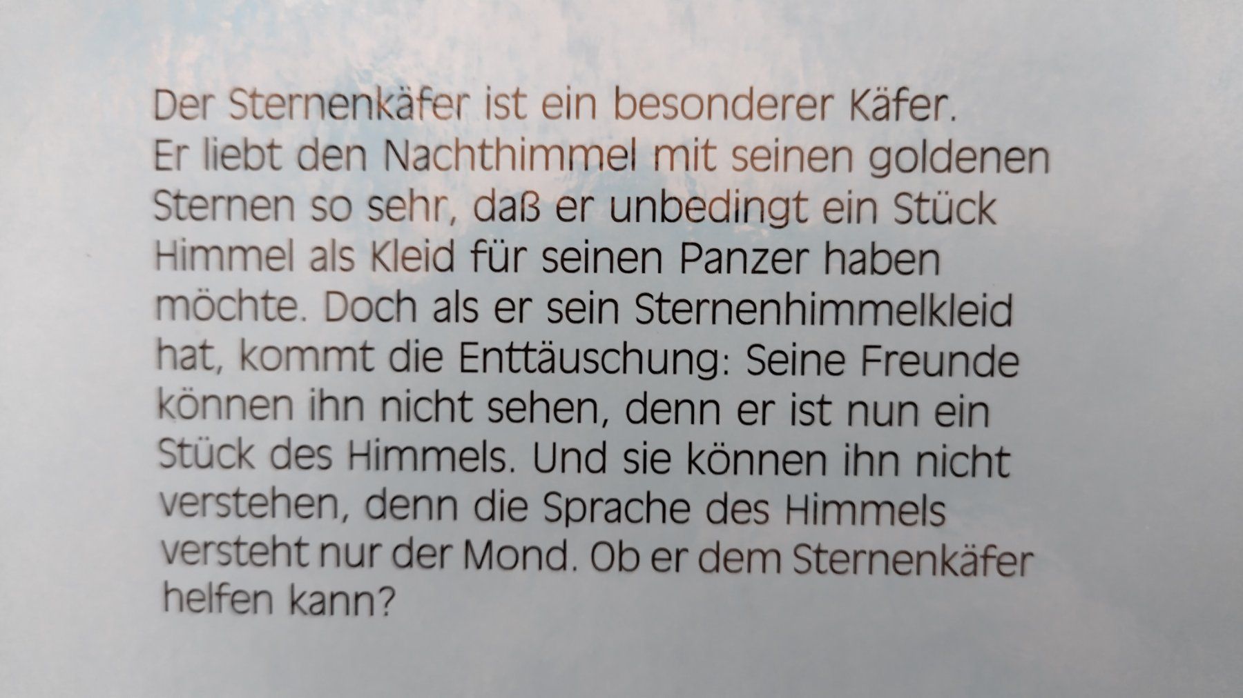 Bücher: Der Sternenkäfer / Bilderbuch 1994 ab Fr. 4.- / 2 Risse – Gebraucht aus Bellach von JingleJerry 9