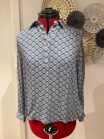 Hemisphere Bluse, Gr. L, Viskose