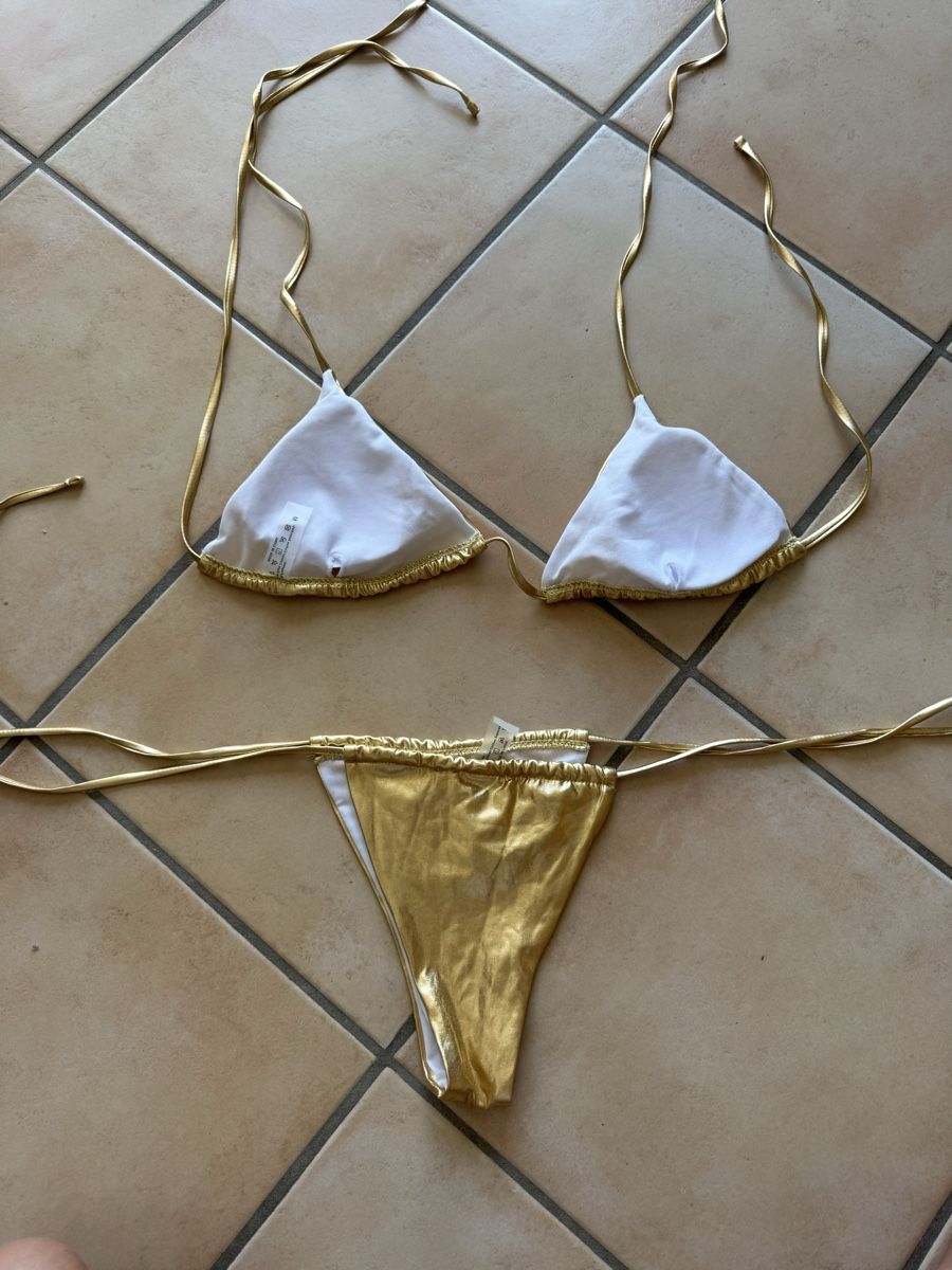 Badekleider & Bikinis: bikini doré  – Neu (gemäss Beschreibung) aus Lonay von nei_79jc 2
