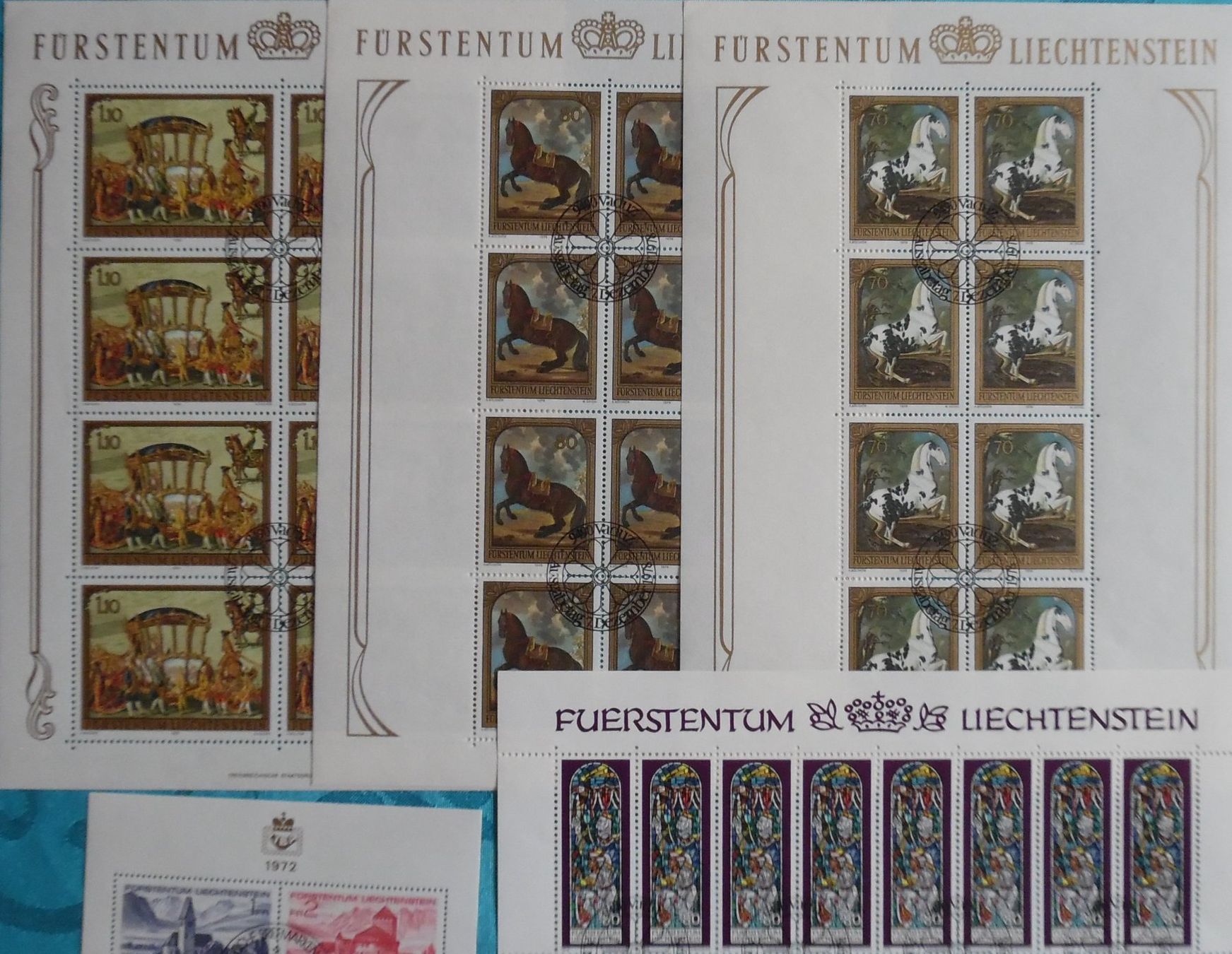 Alle Briefmarken: Sammlung FL-Marken – Gebraucht aus Bellinzona von Luna093 1