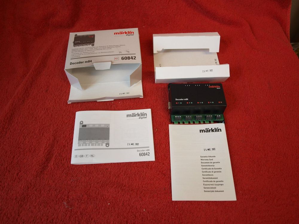 Märklin 60842 - Decoder m 84 mfx-klar