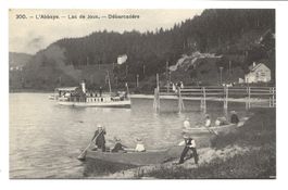 L'Abbaye (VD) Jura-Nord - Lac de Joux - Dampfboot - um 1910