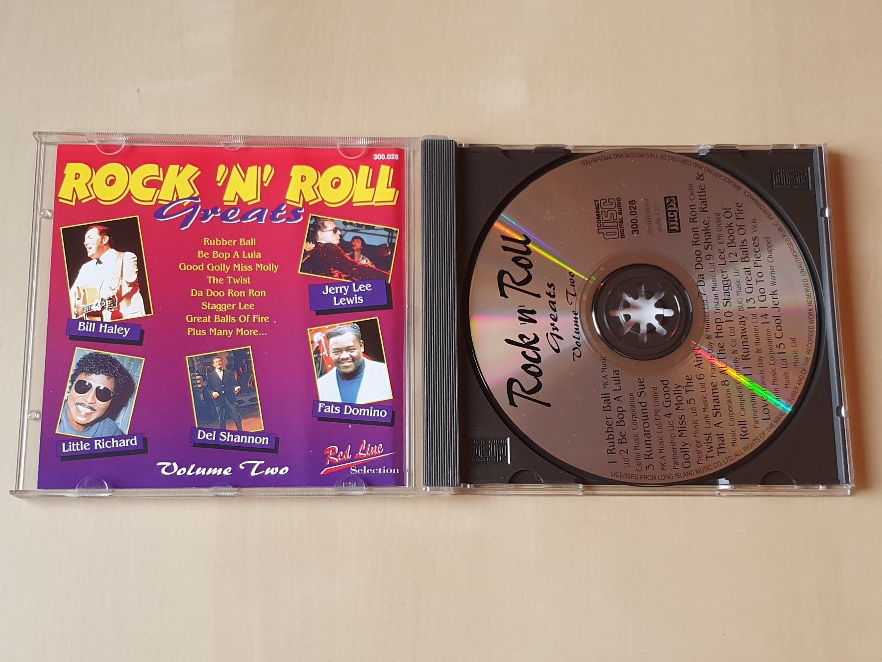 CD: Rock n Roll Greats Vol. 2 – Usato da Stansstad venduto da collectorsshop 2