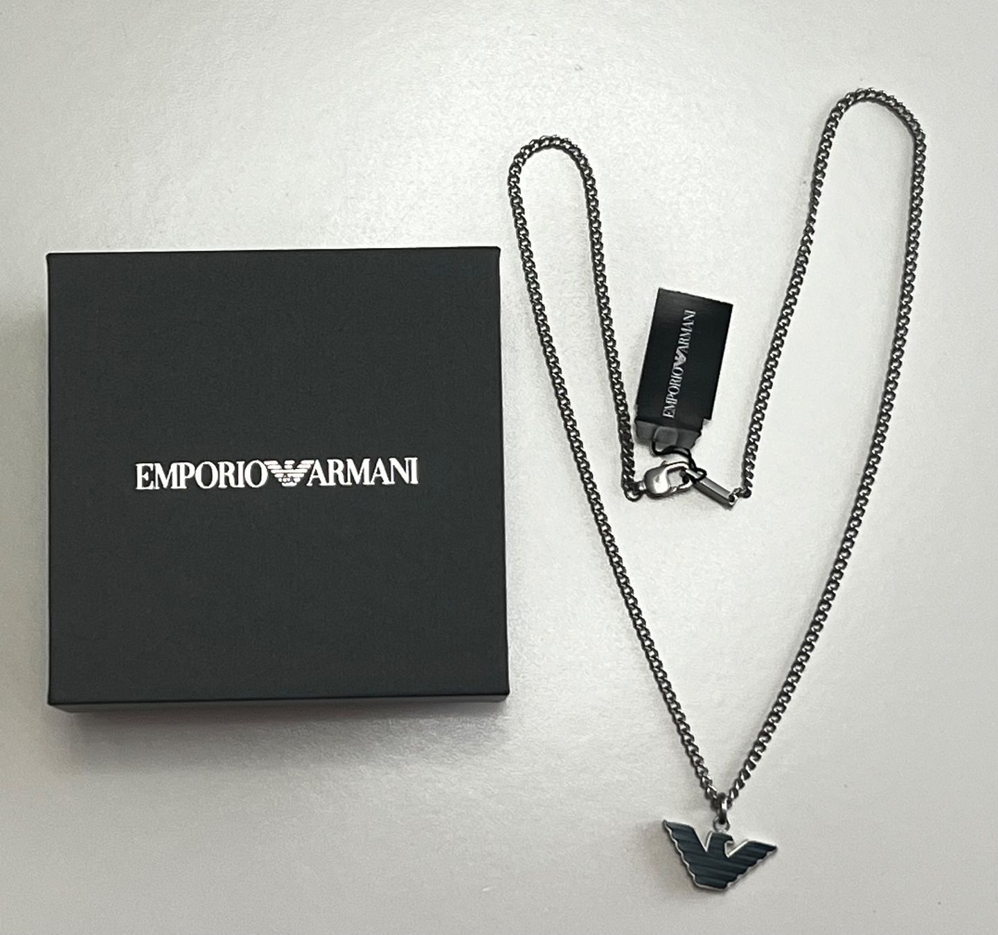 Armani Catenine: Emporio Armani ESSENTIAL - Halskette – Nuovo e nell'imballaggio originale da Oberaach venduto da Dandy2021 3