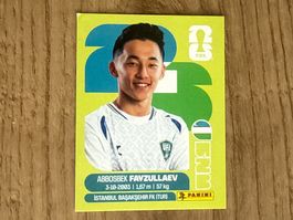 Panini Sticker FIFA WM 2026 Abbosbek Favzullaev UZB 20