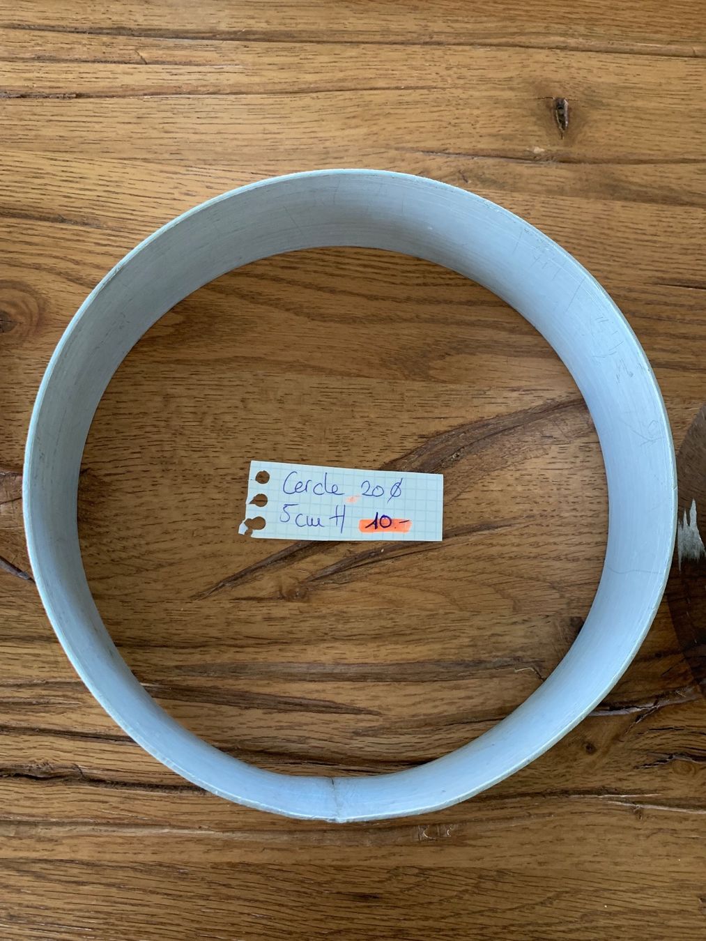 Teglie da forno: Cercles à biscuits 20cm diamètre 4,5 et 5cm H – Nuovo (secondo la descrizione) da Coeuve venduto da salsa011 1