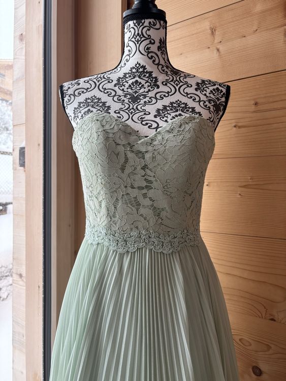 Schne Kleid Mintgrn Hochzeit Bild