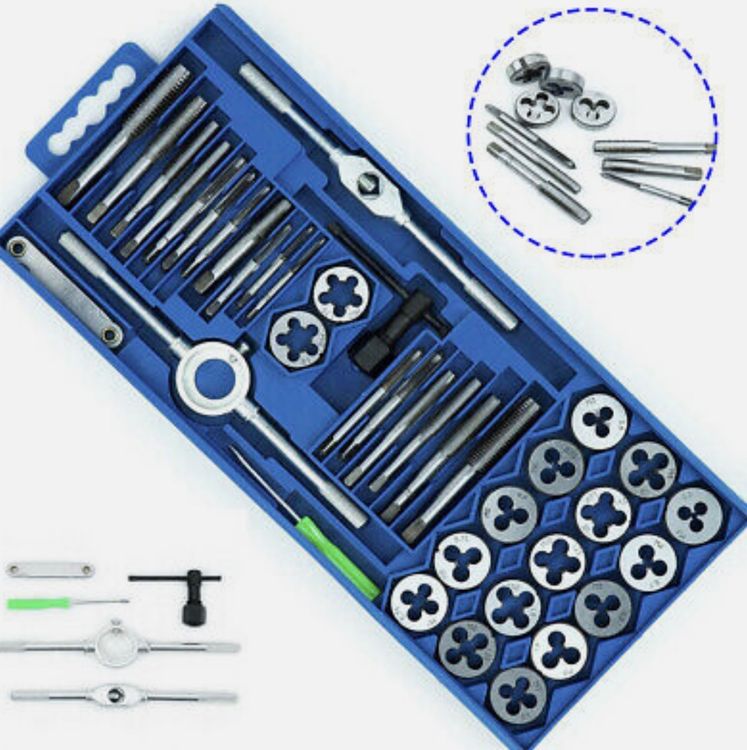 Zorveiio Gewindeschneider-Set 3/8-20 UNEF - Profi-Werkzeug Für Metallbearbeitung