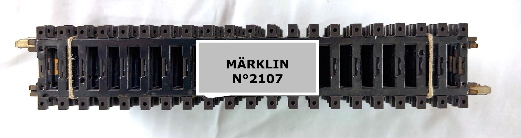 Märklin Modellini di ferrovie: 10 Märklin 2107 HO - K-Gleis - GERADE – Usato da Ipsach venduto da locky55 2