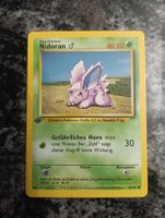 Base Set  Nidoran ♂ 1 edition  Top Zustand!