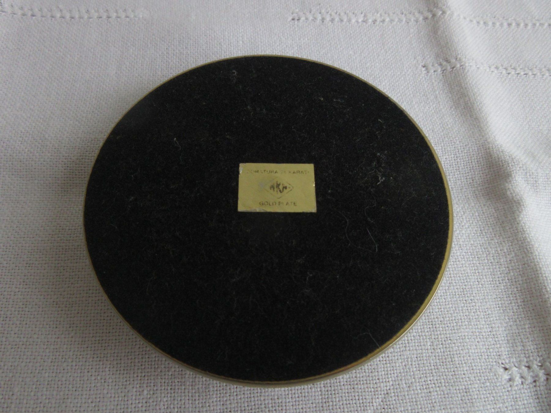 Calendari: Ewiger Kalender / Dauerkalender, Gold Plated – Usato da Binningen venduto da mondoantico 1