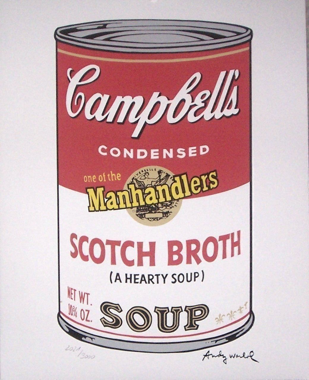 Grafica & Litografie: Andy WARHOL Lithographie Campbell's Soup – Nuovo (secondo la descrizione) da Staad SG venduto da 4bu4