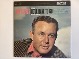 Jim Reeves LP - He'll Have To Go (VG+)