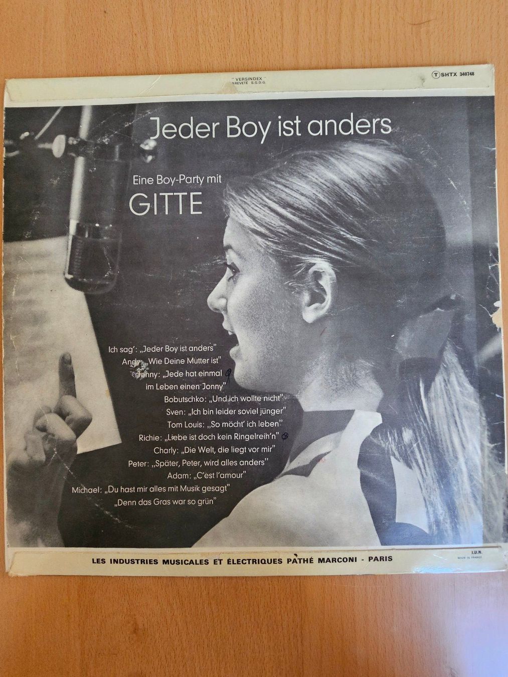 Dischi in vinile: LP - Gitte – Jeder Boy Ist Anders - Eine Boy-Party Mit Gitte – Usato da Biberist venduto da Foolio0 1