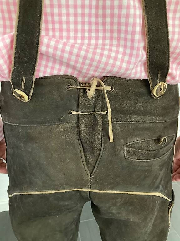Hosen: Lederhose mit Hemd – Gebraucht aus Ebikon von moro55 3