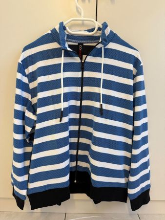 Freizeit Jacke gestreift - NEU - Kurzgrösse 24 (46/48)
