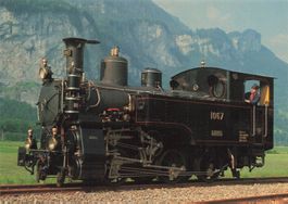 HG 3/3 Nr. 1067, Zahnrad-Dampflokomotive zug 