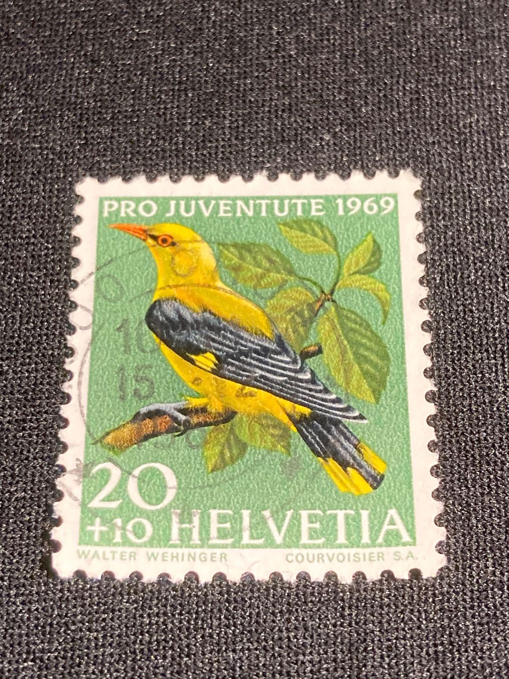 Tutti i francobolli: Pirol ZNr. J229- 1969 Stempel Chur – Usato da Reinach BL venduto da RetroGamesSportsMore