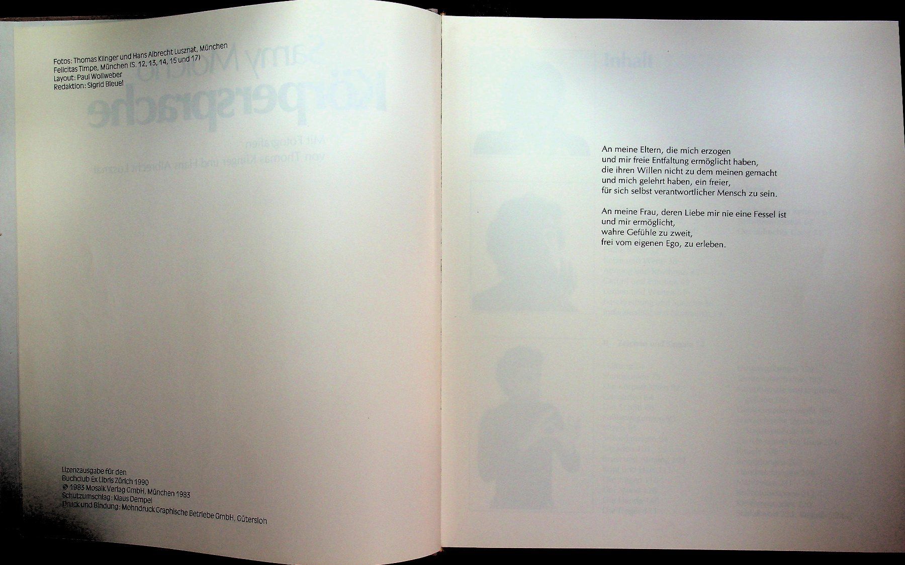 Livres: Samy Molcho Körpersprache Ex Libris 1990 – D'occasion à Reitnau par zao_6stq 1