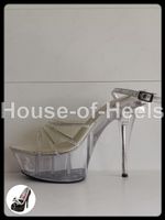 Escarpins Mules Aneu ClubGirl 6 42 talon 16cm plateau 5cm