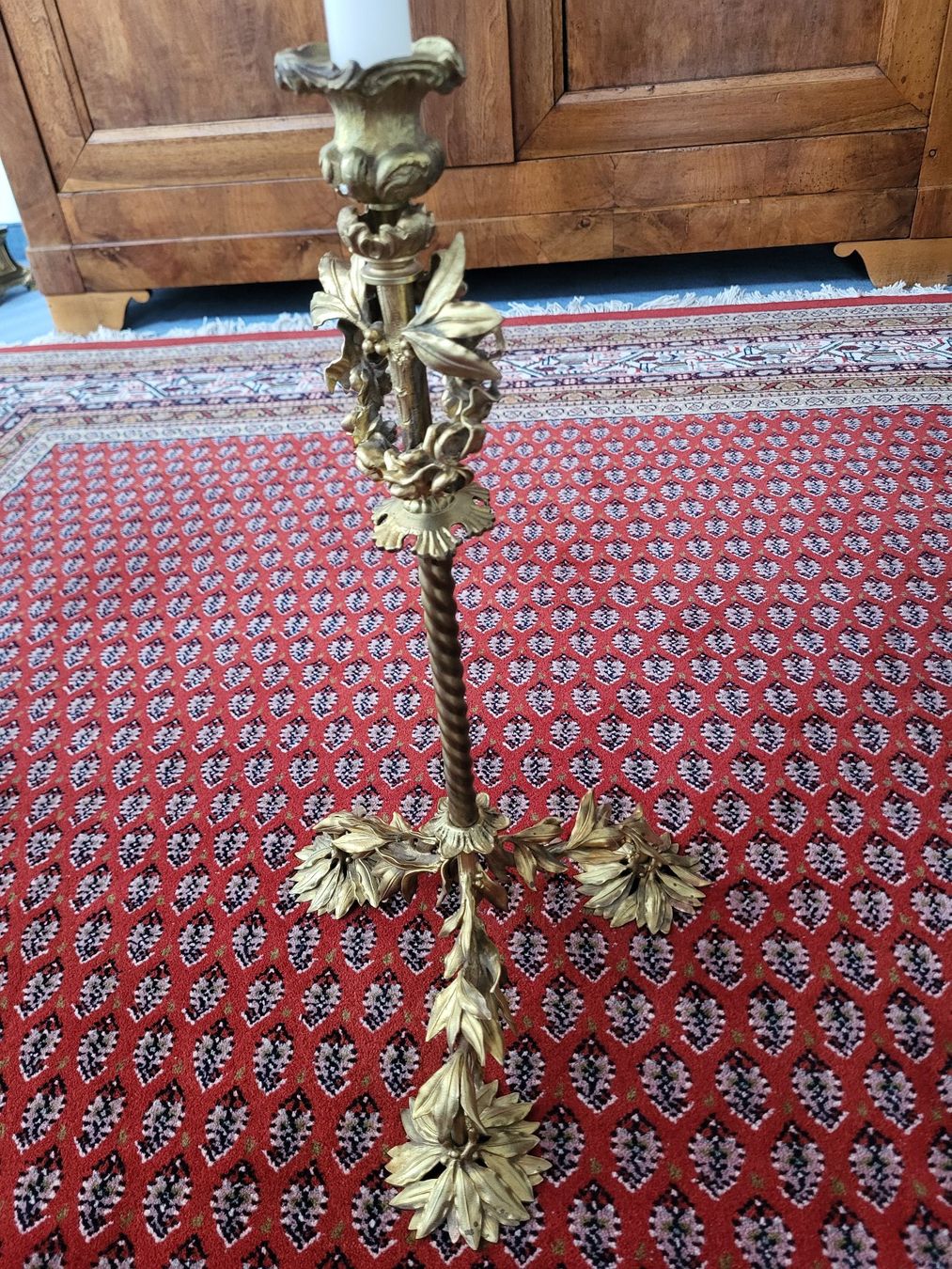 Portacandele: Vintage Bronze Kerzenständer – Usato da Schaffhausen venduto da Bobi013
