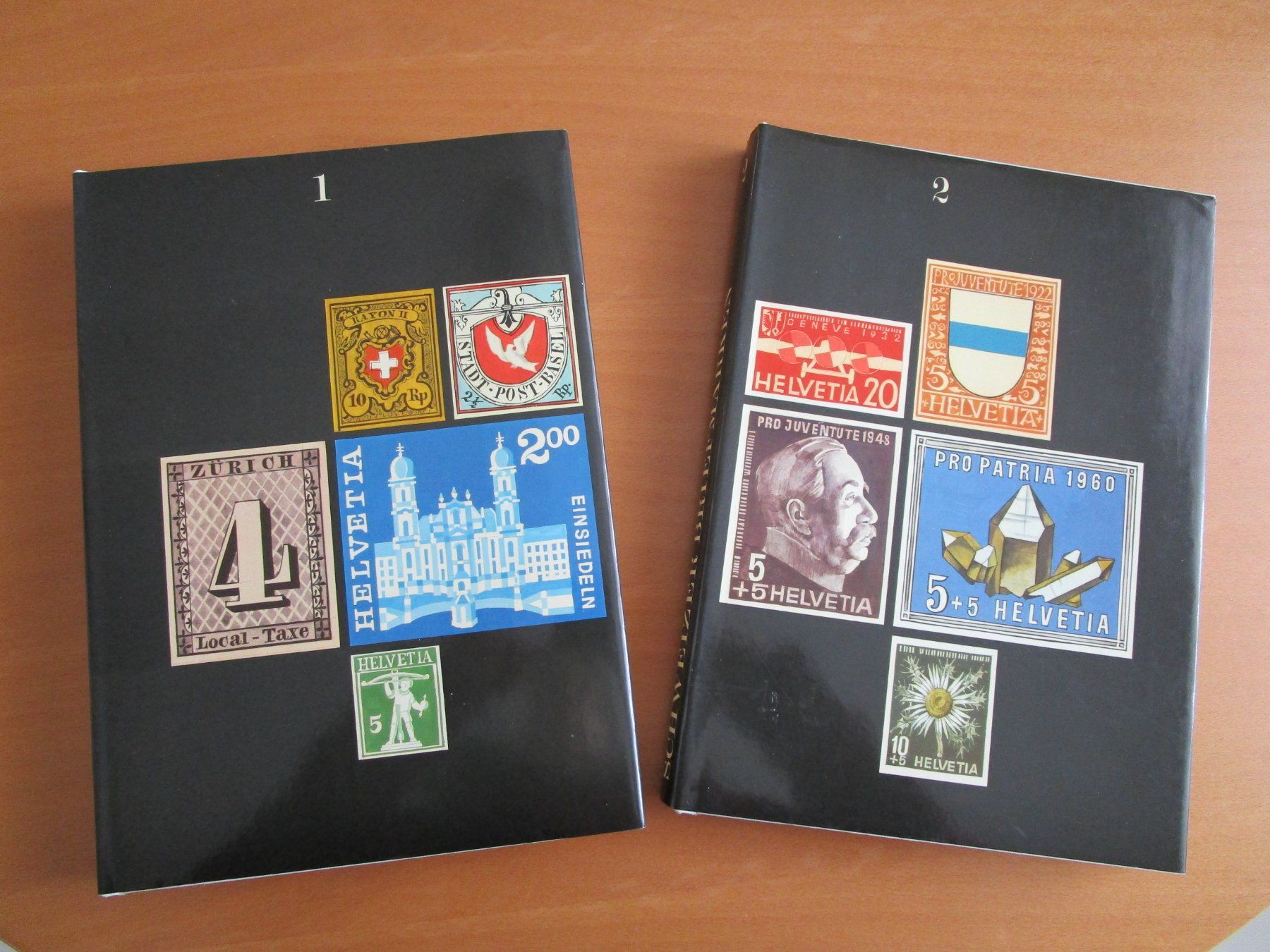 Bücher: Schweizerbriefmarkenbücher – Gebraucht aus Langenthal von majarose