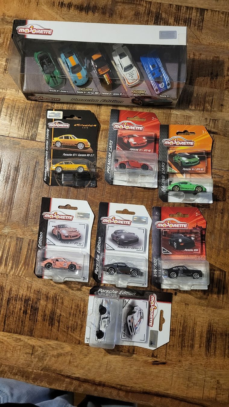 Majorette Modellini d'auto: Majorette Porsche Sammlung Neu – Nuovo e nell'imballaggio originale da Jona venduto da mjo_f5t2