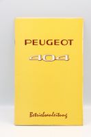 Peugeot 404 1968 Betriebsanleitung