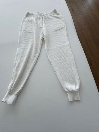 Loungepant Brunello Cucinelli, Größe L, weiss