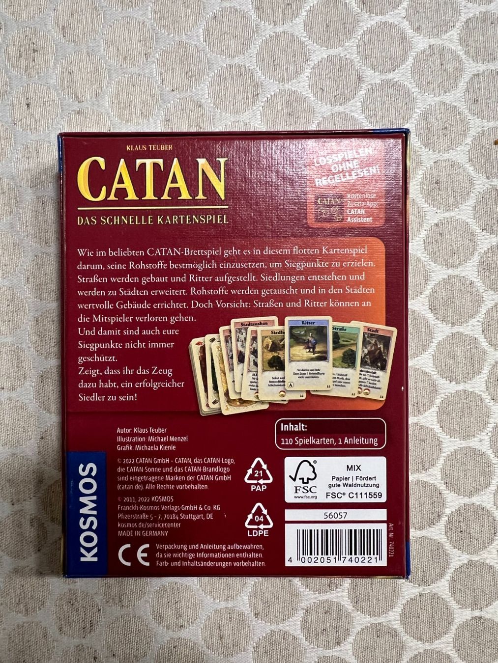 Giochi: Catan Das schnelle Kartenspiel – Nuovo (secondo la descrizione) da Unterägeri venduto da Sendito0 1