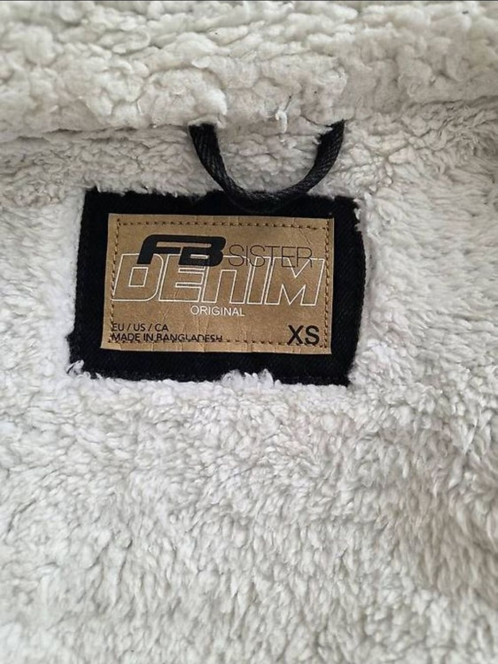 Giacche: FB Sister Denim Jacke schwarz mit Teddyfutter – Nuovo (secondo la descrizione) da Winterthur venduto da b0hne 1