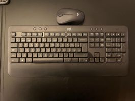 Logitech Combo: Kabellose Tastatur & Maus MK540