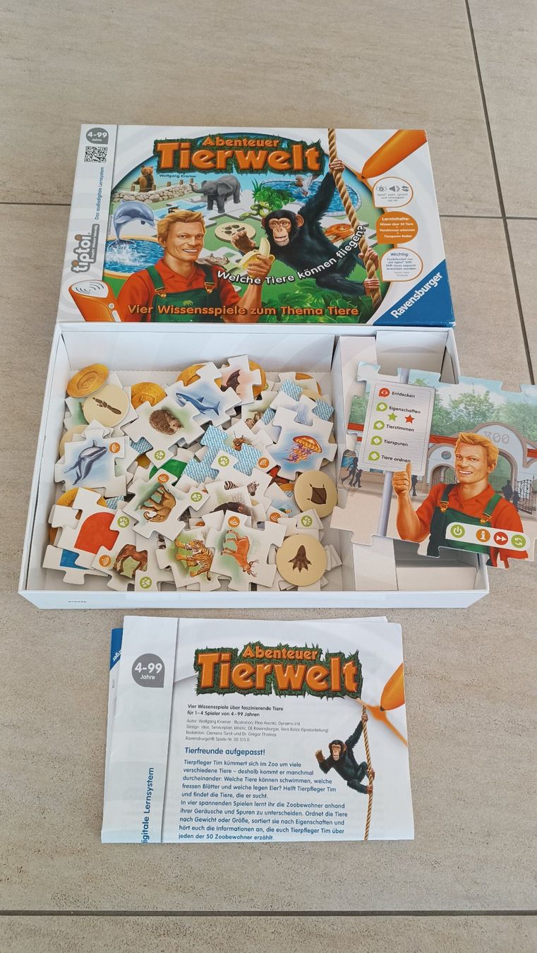 Ravensburger Giochi: Abenteuer Tierwelt Tiptoi – Usato da Bottenwil venduto da ruli2007 1