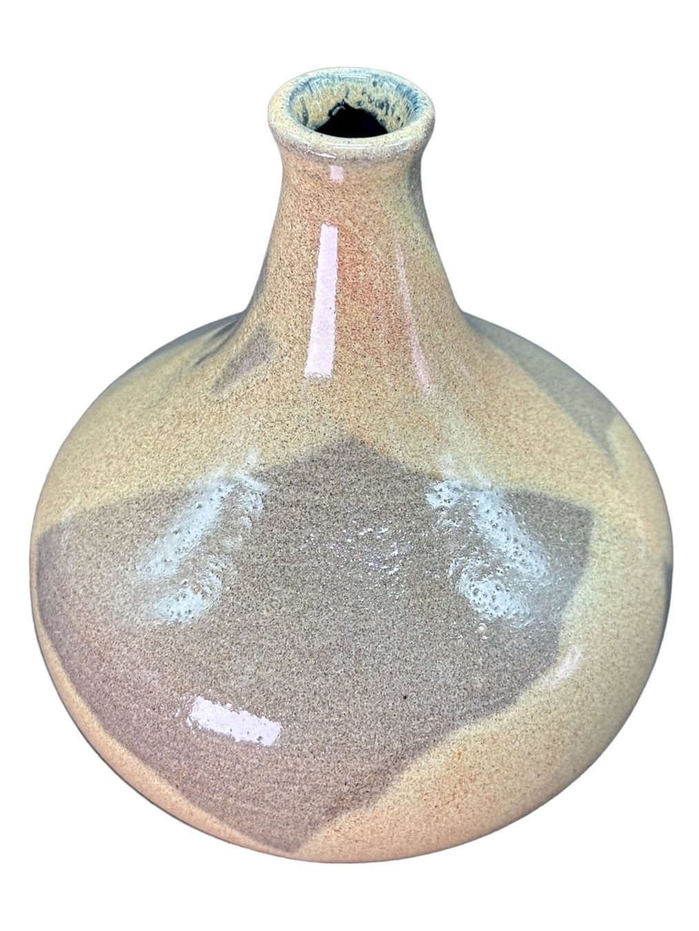 Vasi & Recipienti: Superbe vase en grés d'art émaillé signé monogramme "PE" – Usato da Morges venduto da deco.vintage 4