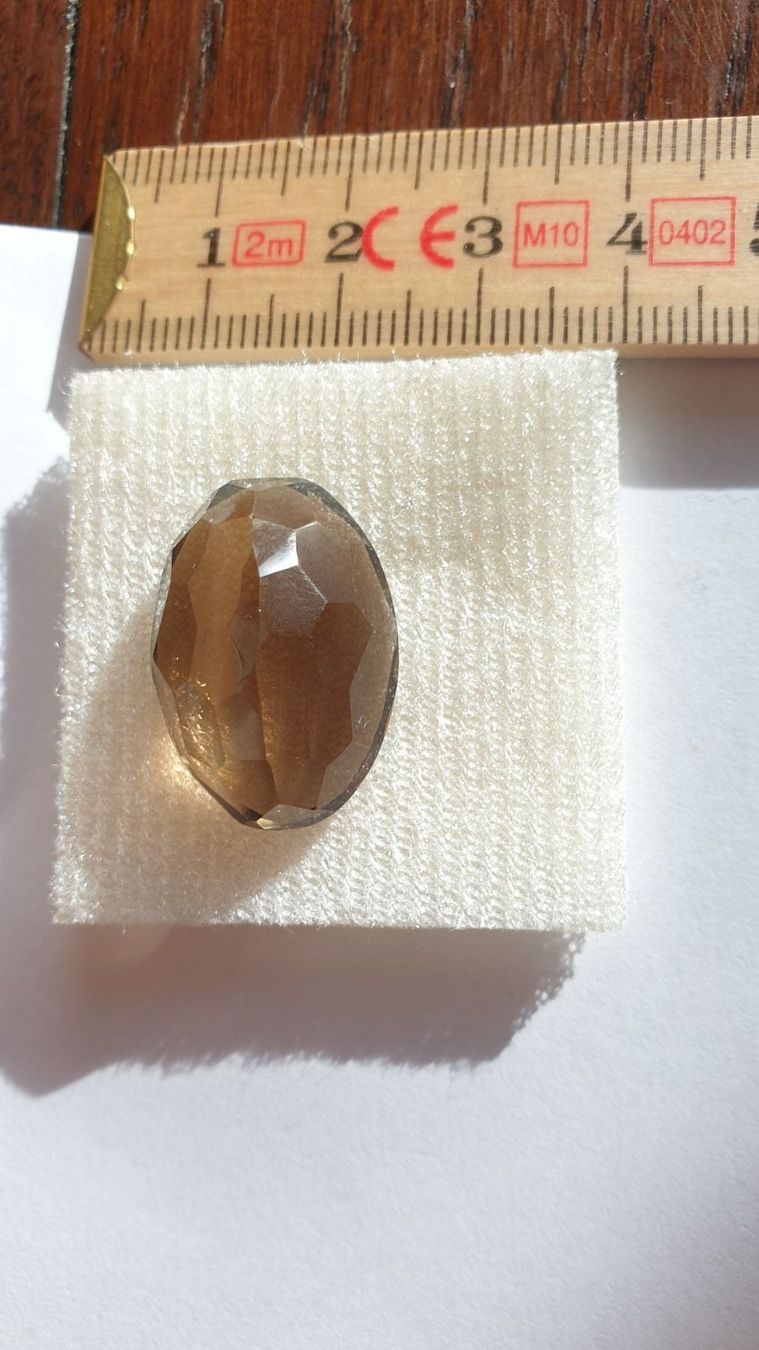 Mineralien & Heilsteine: Quartz fumé taillé - 27,0 ct – Neu (gemäss Beschreibung) aus St-Cergue von cal_wsm9 3