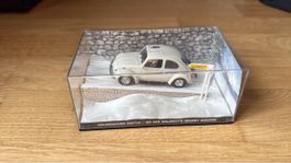 VW Käfer 007 - Modellauto mit Vitrine