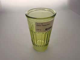 Gläser Happy Hour grün neuwertig
