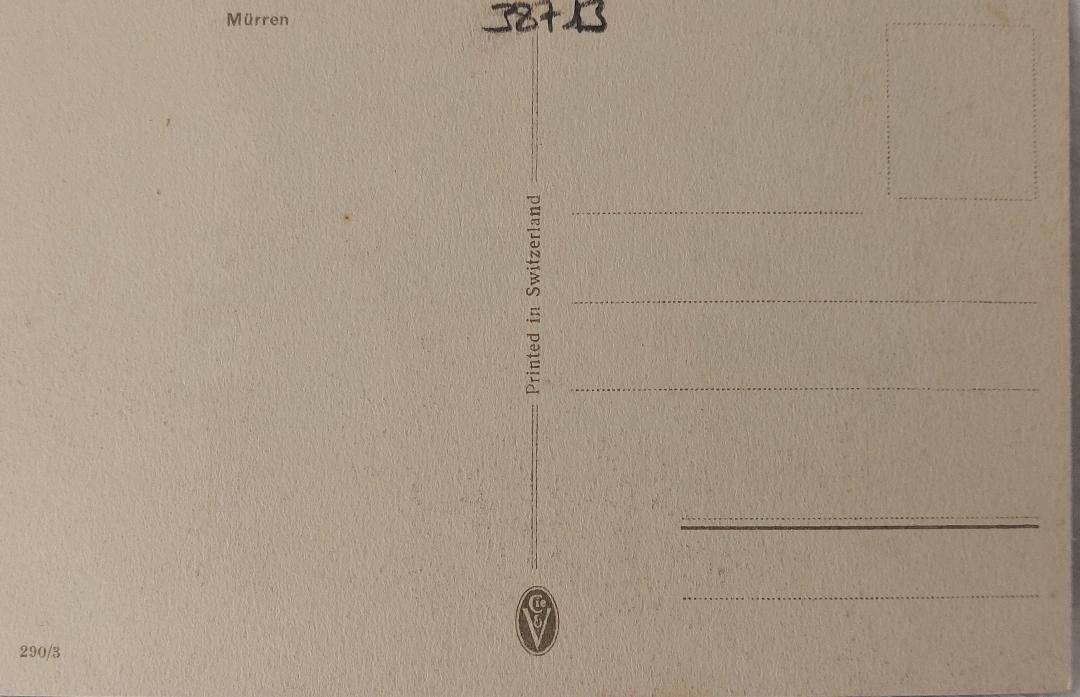 Cartes postales: MÜRREN – D'occasion à Delémont par Domdom1 1