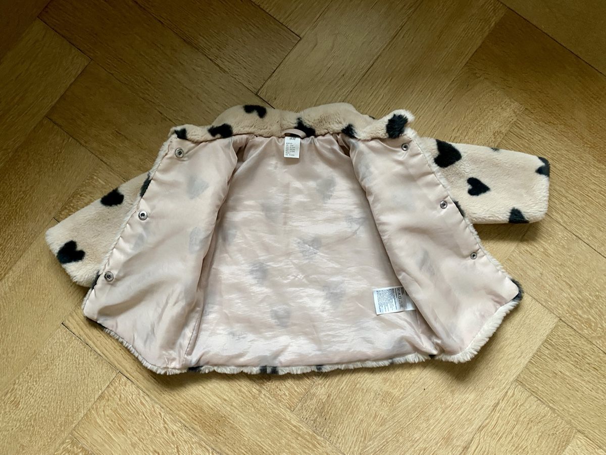 H&M Giacche & Cappotti: Herziger Mantel (Gr. 80) - superflauschig – Usato da Olten venduto da Asta73 2